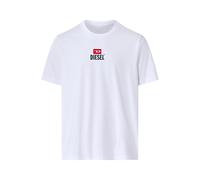 Diesel Herren T-Shirt (Weiß, XL)