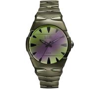 Diesel Herren-Uhren Analog Quarz One Size, Grün 32030608