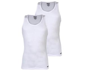 DIESEL Herren Unterhemden, 2er Pack - WALTY-D-BOX, Tanktop, ärmellos, Baumwolle L Weiß