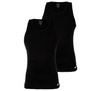 DIESEL Herren Unterhemden, 2er Pack - WALTY-D-BOX, Tanktop, ärmellos, Baumwolle Schwarz XL