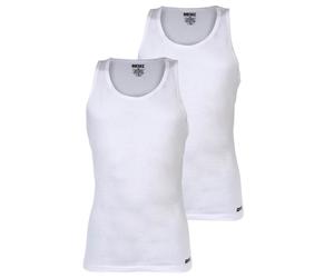DIESEL Herren Unterhemden, 2er Pack - WALTY-D-BOX, Tanktop, ärmellos, Baumwolle Weiß S