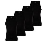 DIESEL Herren Unterhemden, 4er Pack - WALTY-D-BOX, Tanktop, ärmellos, Baumwolle Schwarz M