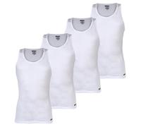 DIESEL Herren Unterhemden, 4er Pack - WALTY-D-BOX, Tanktop, ärmellos, Baumwolle Weiß S
