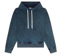 Diesel Herren Verblasener Hoodie (Dunkelgrau) L