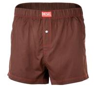 DIESEL Herren Web-Boxershorts - UUBX-STARK, Trunks, Baumwolle, einfarbig Braun XL
