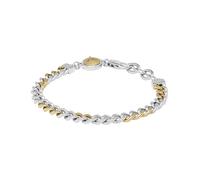 Diesel Herrenarmband in 2 Farben aus Edelstahl mit Karabinerverschluss