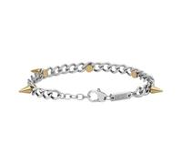 Diesel Herrenarmband in 2 Farben aus Edelstahl mit Karabinerverschluss