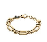 Armband DIESEL "Schmuck Edelstahl Armschmuck Panzerkette GOLD-TONE CHAIN" Armbänder Gr. Edelstahl, schwarz (gelbgoldfarben, schwarz) Diesel zu Hoodie, Shirt, Jeans, Sneaker, Underwear, Parfüm - Geschenk (55539130-0)