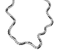 Edelstahlkette DIESEL "STEEL, DX1499931" Halsketten Gr. Edelstahl, Länge: 65 cm Breite: 7 mm, silberfarben (edelstahlfarben) Damen Edelstahlketten (47668235-0)
