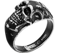 Diesel Herrenring Edelstahl 50 Damen