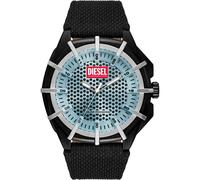 Solaruhr DIESEL "FRAMED", schwarz, Armbanduhren, Herren, Armbanduhr, Herrenuhr, Textil-/Lederarmband, analog (36859834-0) schwarz