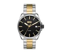 Quarzuhr DIESEL "MS9, DZ2196" Armbanduhren silberfarben (silberfarben, goldfarben) Herren Quarzuhren (82638629-0)
