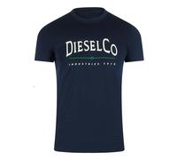 Diesel - "Industries" T-Shirt für Herren, Premium-Baumwolle (Dunkles Marineblau) M
