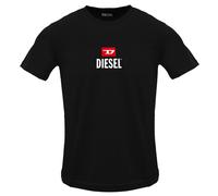 Diesel - Just Small - T-shirt Mit Neuem D-logo In Schwarz M