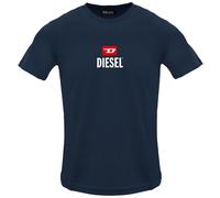Diesel - Just Small - T-shirt „total Eclipse" Mit Neuem D-logo S