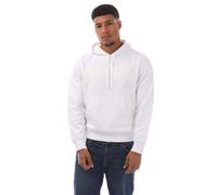 Diesel - Kapuzenpullover Mit Einfarbigem Logo In Leuchtendem Weiß M