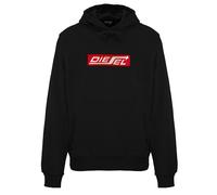 Diesel - Kapuzenpullover „pfeillogo" In Schwarz 2XL