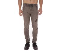 Diesel Krooley-NE 0856U Herren Jeans Hose JoggJeans (Grau, 26W)