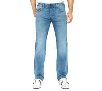 Diesel Larkee-X - Herren Regular Straight Fit Jeans - Blau, Schwarz, Grau, Größe:W30, Farbe:RB066 - Hellblau, Länge:L32