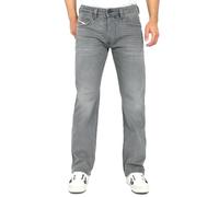 Diesel Larkee-X - Herren Regular Straight Fit Jeans - Blau, Schwarz, Grau, Größe:W32, Farbe:RB068 - Hellgrau, Länge:L32