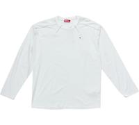 Diesel - LongSleeve T-Crahor-Boxt Bianca - Größe L - weiß