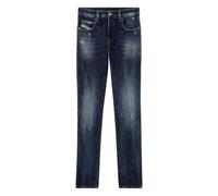 Diesel - Medium-Dark Blue Straight-Fit Denim Trousers - Größe 32 - blau