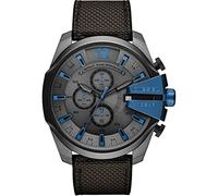 Diesel Mega Chief Herrenuhr, Chronographenwerk mit Silikon- oder Kunststoffarmband