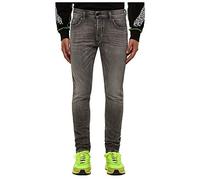 Diesel Mens Tepphar-X L.32 Pantaloni Jeans, 02 Black Denim, 29