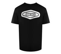 Diesel Modern Basic Logo Schwarzes T-shirt XS