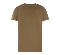 Diesel Monotone Logo Braunes T-shirt 2XL
