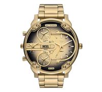 Diesel quarz goldfarbenem herren uhr mit mehrfarbig zifferblatt und edelstahl armband one_size Gold