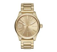 Diesel rasp quarz goldfarbenem herren uhr mit goldfarbenem zifferblatt und edelstahl armband one_size Gold