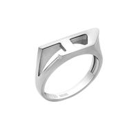 Diesel - Ring Aus Edelstahl Für Herren 7 Silber