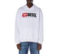 Diesel_S-BOXT-Hood-DIV Felpa_Sweatshirt_Weiß_L Große Größen