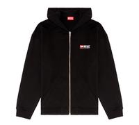 Diesel_S-BOXT-Hood-Zip-DIV Felpa_Sweatshirt_Schwarz_M Große Größen