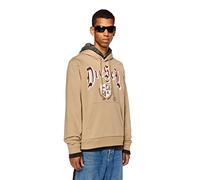 Diesel_S-GINN-HOOD-K20 FELP_Sweatshirt_Beige_M