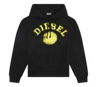 DIESEL Herren Kapuzenpullover - S-GINN HOOD-K30, Hoodie, Logo Print Schwarz M