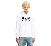 Diesel_S-GINN-HOOD-K45 FELPA_SWEATER_Weiß_L Große Größen