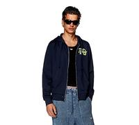 Diesel_S-GINN-HOOD-ZIP-K9 F_SWEATSHIRT_Blau_XS