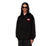 Diesel_S-NLABEL-Hood-L1 FEL_Sweatshirt_Schwarz_S