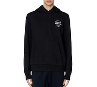 Diesel - Schwarzer Kapuzenpullover mit Saloon-Logo M