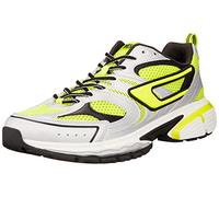 Diesel_SERENDIPITY PRO S-SE_SHOES_Jet Black/Silver/Mirage Grey/Acid Lime-H9509_44 EU