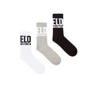 Diesel Socken 3er Pack Herren mehrfarbig, 39-42
