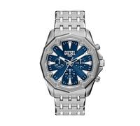 Diesel Stinger Herren 46MM Silberfarbene Edelstahl Uhr, DZ4706