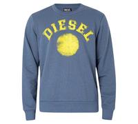 Diesel - Sweatshirt für Herren/Damen Unisex, Logo (Blau) S