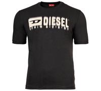 Diesel - T-ADJUST-Q7 T-SHIRT 1er Pack - Größe L - grau