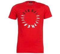 Diesel T Diego Y2 T-Shirts & Poloshirts Herren Rot - L - T-Shirts