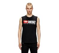 Diesel T-ISCO-DIV Herren-Tank-Top, Schwarz Schwarz Schwarz, L