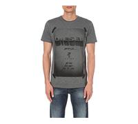DIESEL T-Shirt 0TAMJ anthrazit XL