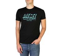 Diesel T-Shirt für Herren, Schwarz, Large